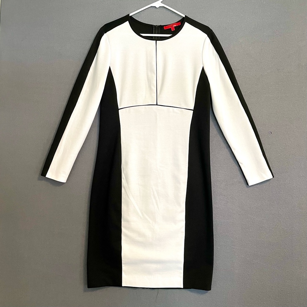 Narciso Rodriguez for Design Nation Size Large Color Block Pencil Dress Midi - Picture 6 of 12